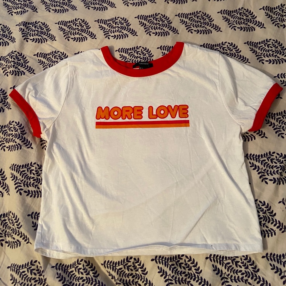 More Love Crop Top